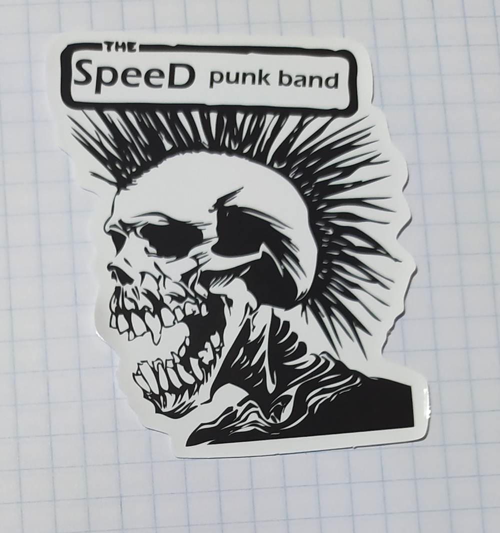 Sticker (abtibild) THE SPEED punk band