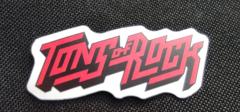 Sticker (abtibild) Tons of Rock (JBG)