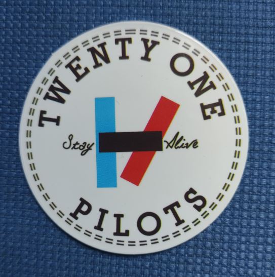 Sticker (abtibild) Twenty One Pilots (JBG)