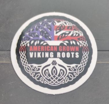 Sticker (abtibild) Viking - American Grown (JBG)