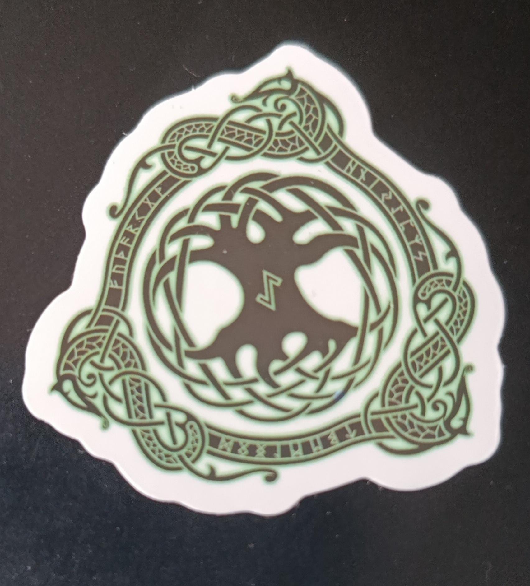 Sticker (abtibild) viking mic model 5