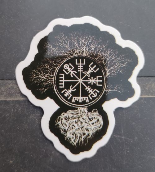 Sticker (abtibild) Viking -  Vegvisir Tree (JBG)