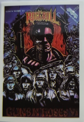 Sticker-afis GUNS N ROSES Rock N Roll