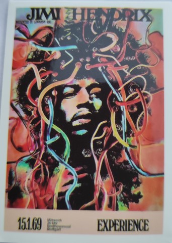Sticker-afis JIMI HENDRIX Experience