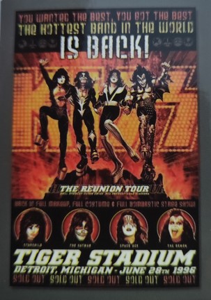 Sticker-afis KISS is Back