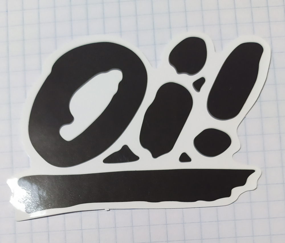 Sticker (abtibild) OI!