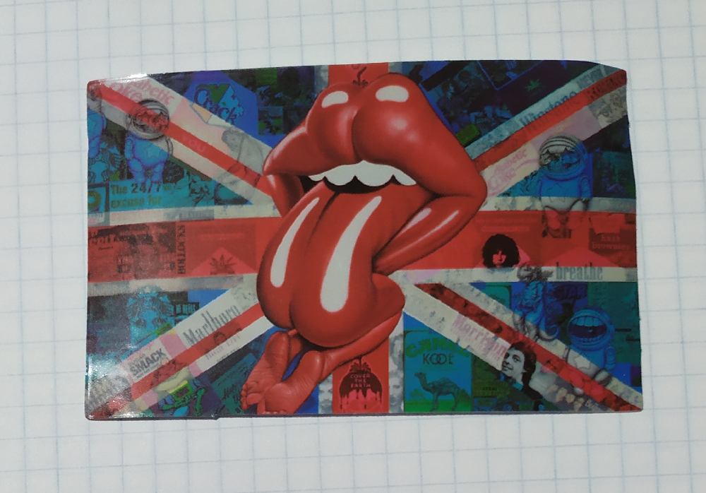 Sticker (abtibild) THE ROLLING STONES Flag (JBG)