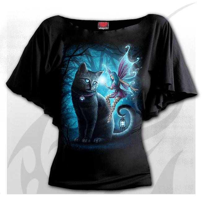 Top dama cu maneci clos F049F719 - CAT AND FAIRY