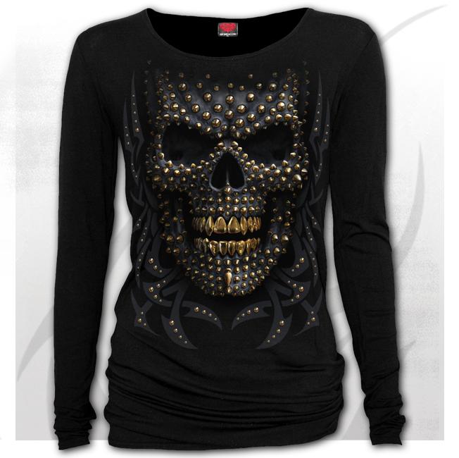 Longsleeve dama M031F440 - BLACK GOLD