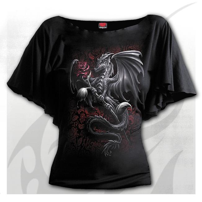 Top dama cu maneci clos T055F719 - DRAGON ROSE
