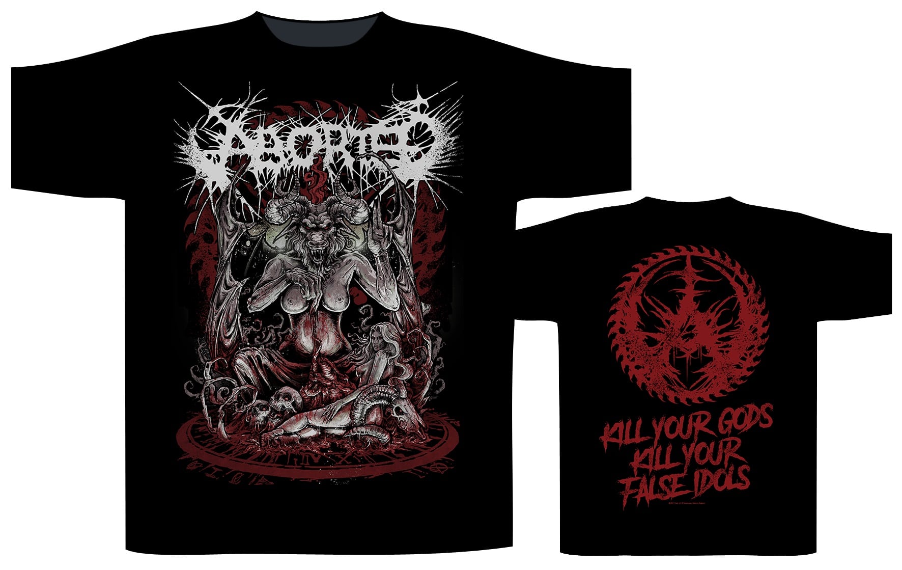 Tricou ABORTED - Baphomet ST2235