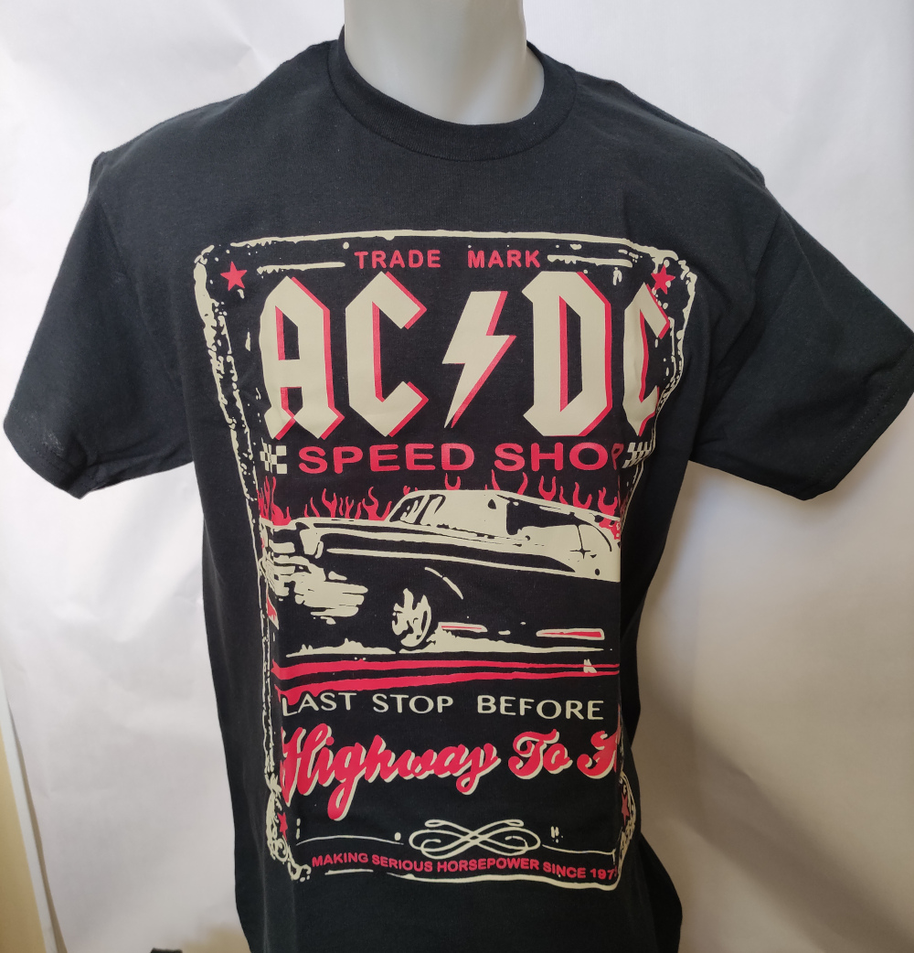 Tricou AC/DC Highway to Hell Vintage Car TR/GL/217