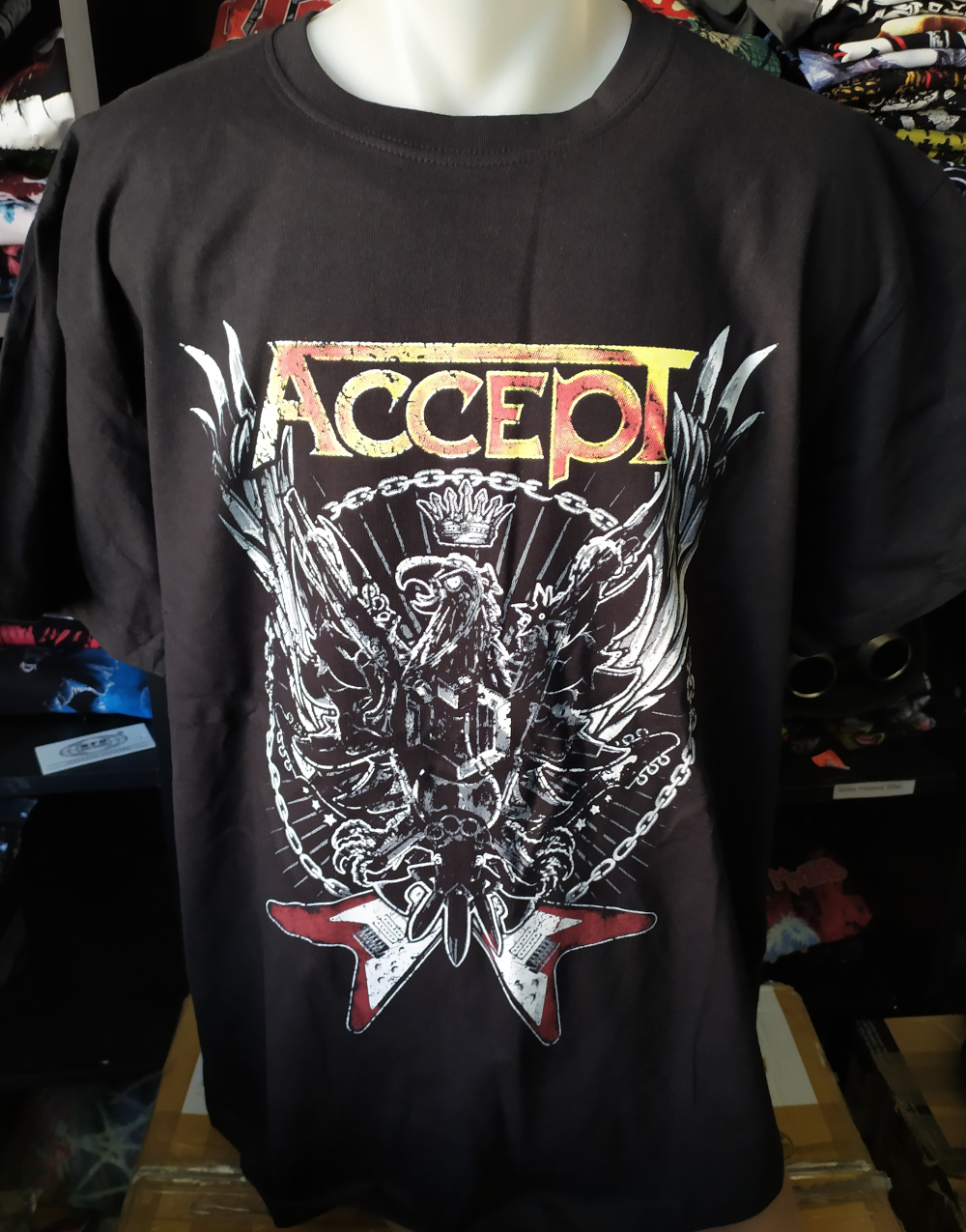 Tricou Accept Eagle and guitars TR/JV/A