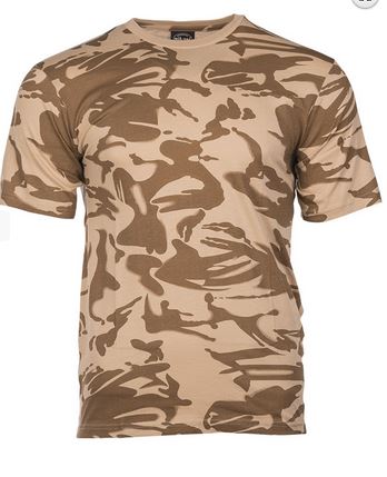 Tricou barbatesc BRIT. DPM DESERT Art.-No. 11012064
