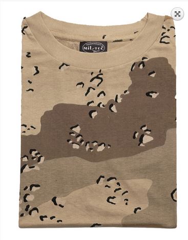 Tricou barbatesc CAMUFLAJ 6-COL.DESERT Art.-No. 11012061