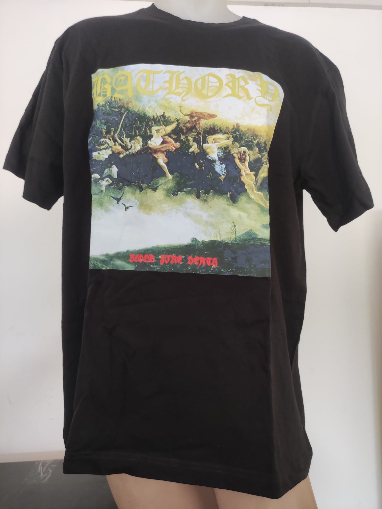 Tricou BATHORY Blood Fire Death (EVT)
