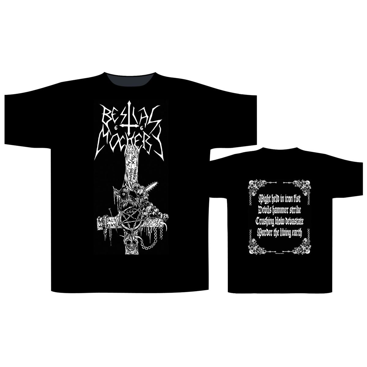 Tricou BESTIAL MOCKERY - EVOKE THE DESECRATOR ST2432