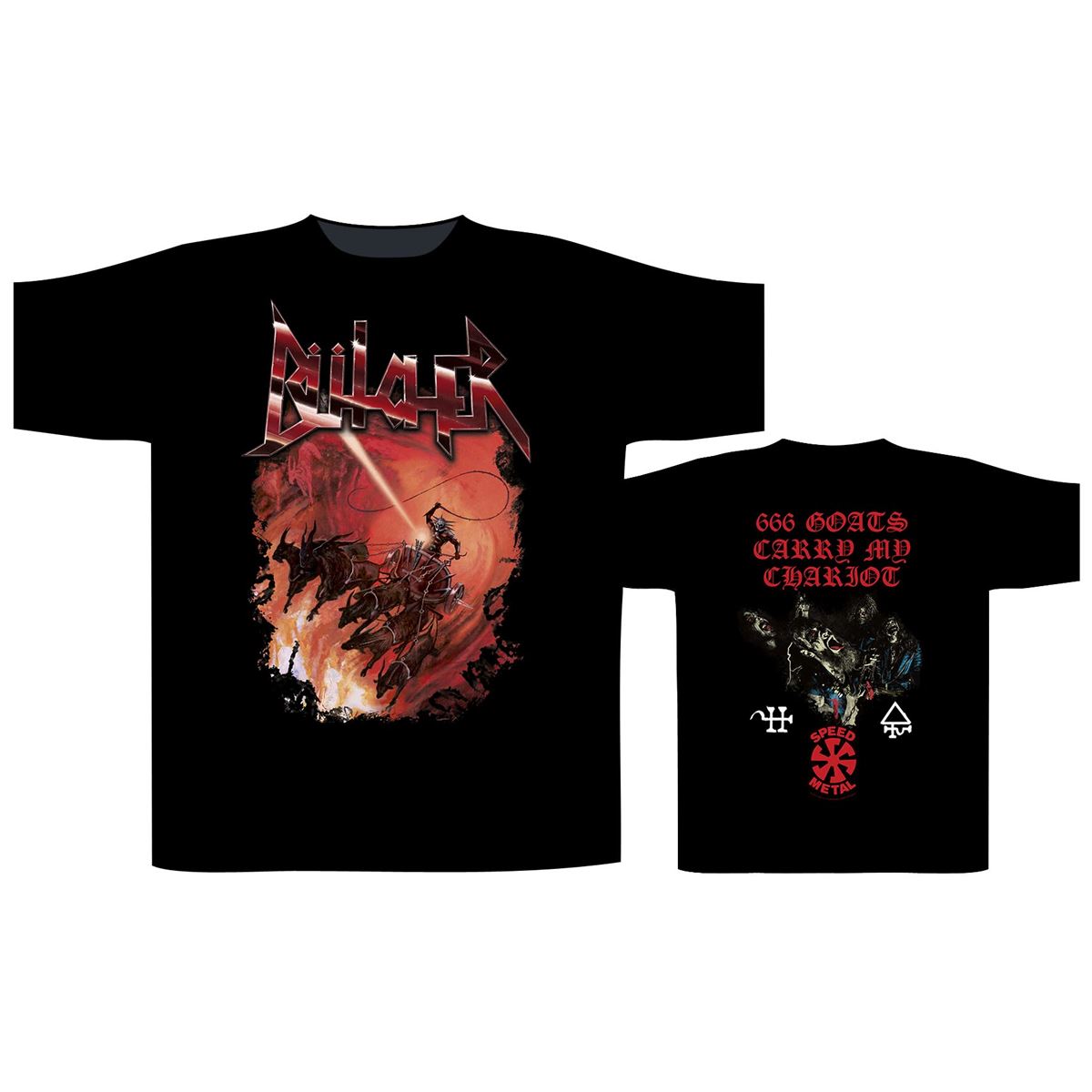 Tricou BUTCHER - 666 GOATS CARRY MY CHARIOT ST2370