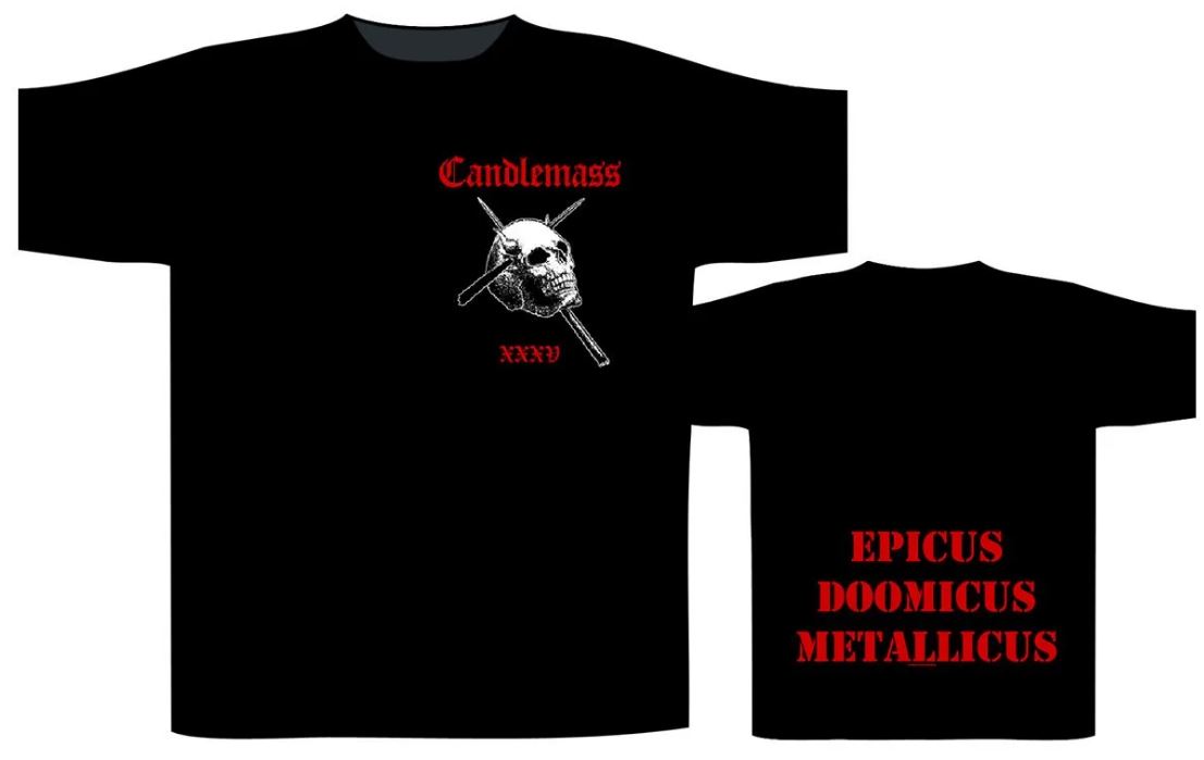 Tricou CANDLEMASS - EPICUS 35TH ANNIVERSARY