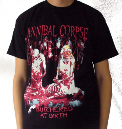 Tricou CANNIBAL CORPSE Butchered at Birth (Superpret)
