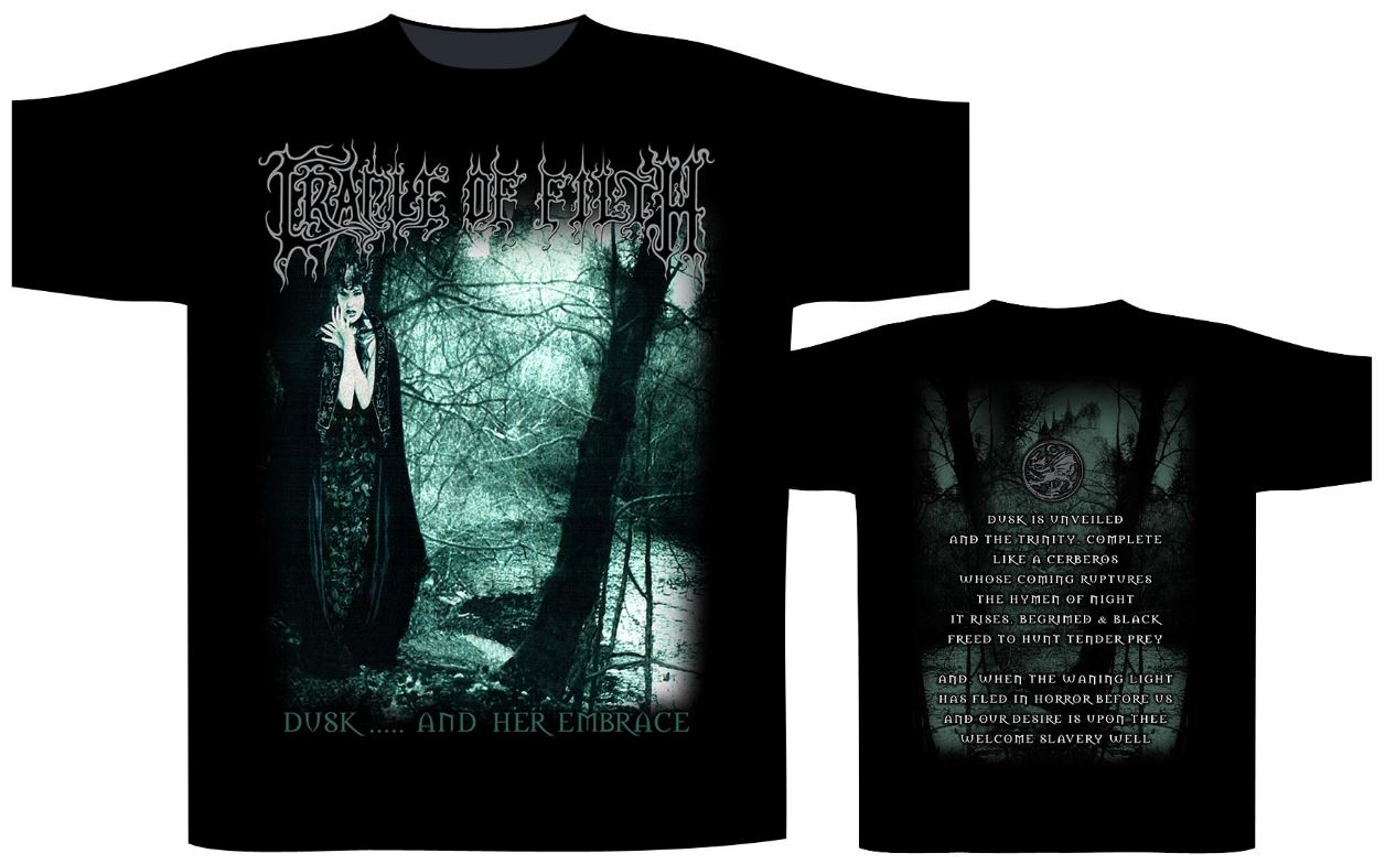 Tricou CRADLE OF FILTH - Dusk And Her Embrace