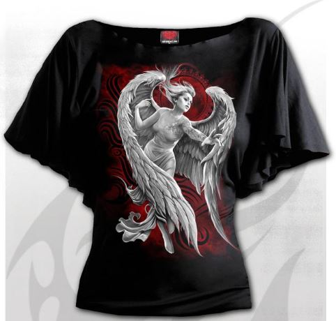 Top dama cu maneci clos D083F719 - ANGEL DESPAIR