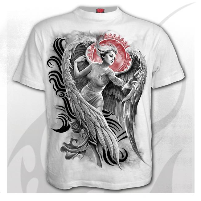 Tricou D083M113  ANGEL DESPAIR - T-Shirt White