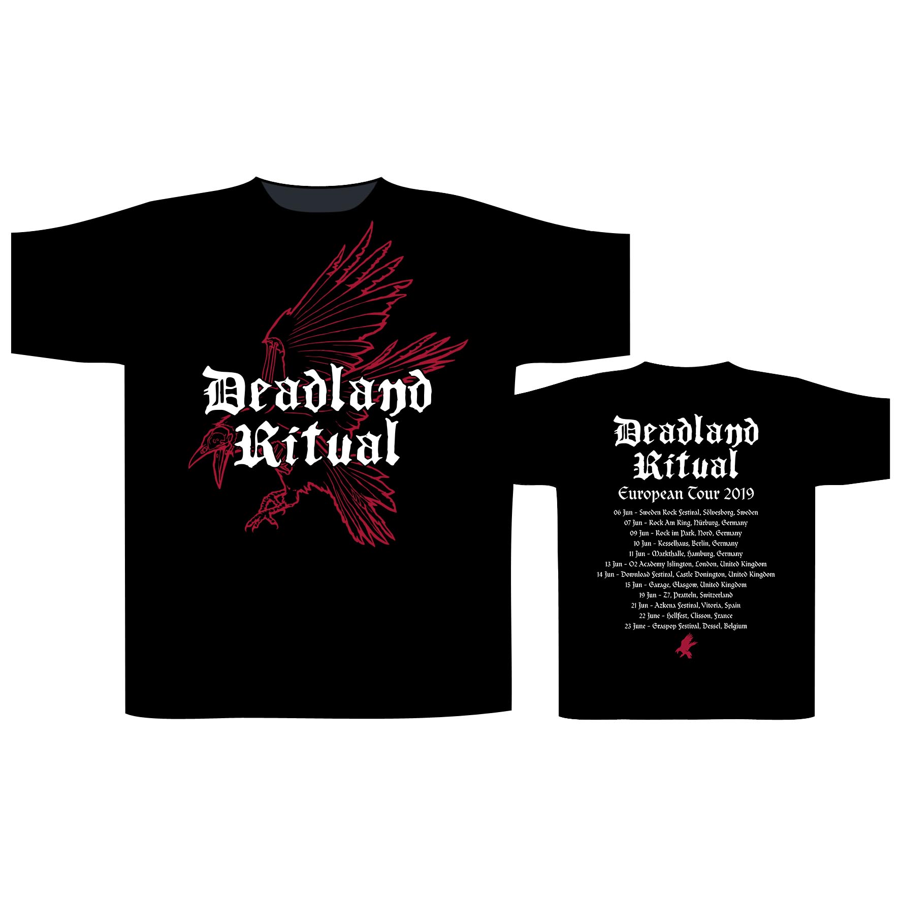 Tricou Deadland Ritual - Euro Tour 2019 T-Shirt