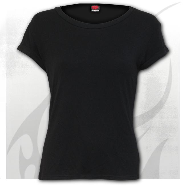 Girlie P004F744 - URBAN FASHION Boatneck Cap Sleeve