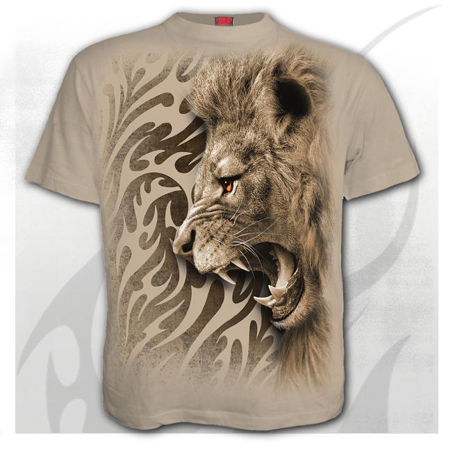 Tricou E020M124 - TRIBAL LION Stone