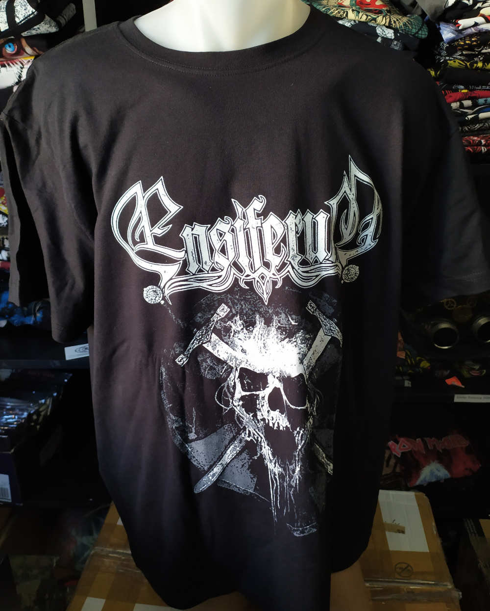 Tricou ENSIFERUM Skull TR/JV/A