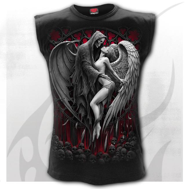 Tricou fara maneci D098M001 FORBIDDEN