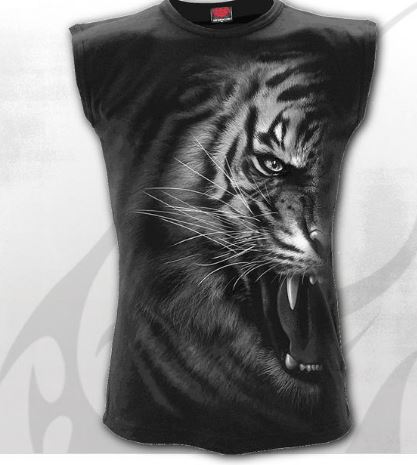 Tricou fara maneci T179M001 - TIGER WRAP