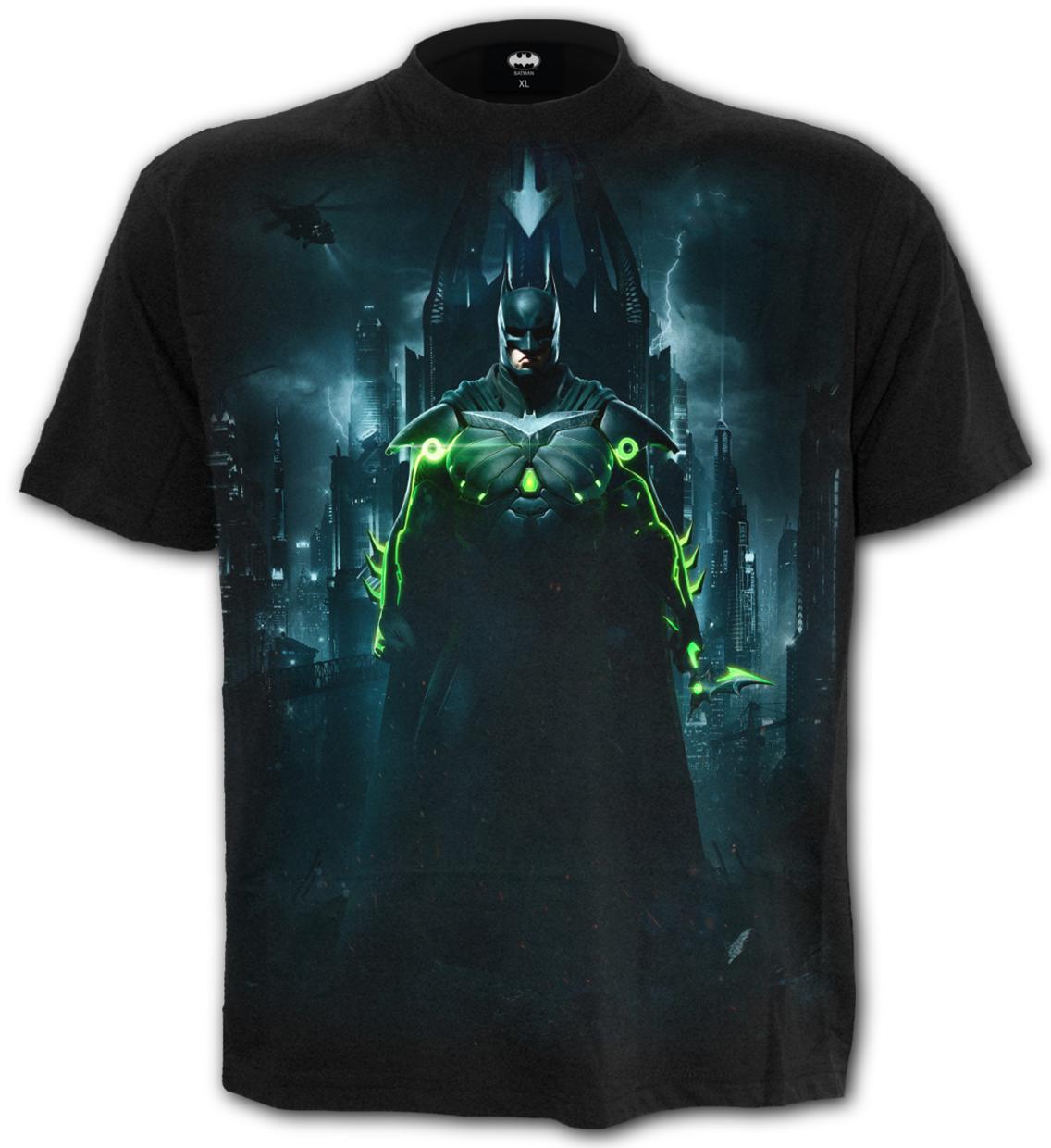 Tricou G413M101 BATMAN - INJUSTICE 2 - T-Shirt Black - Glow in the Dark