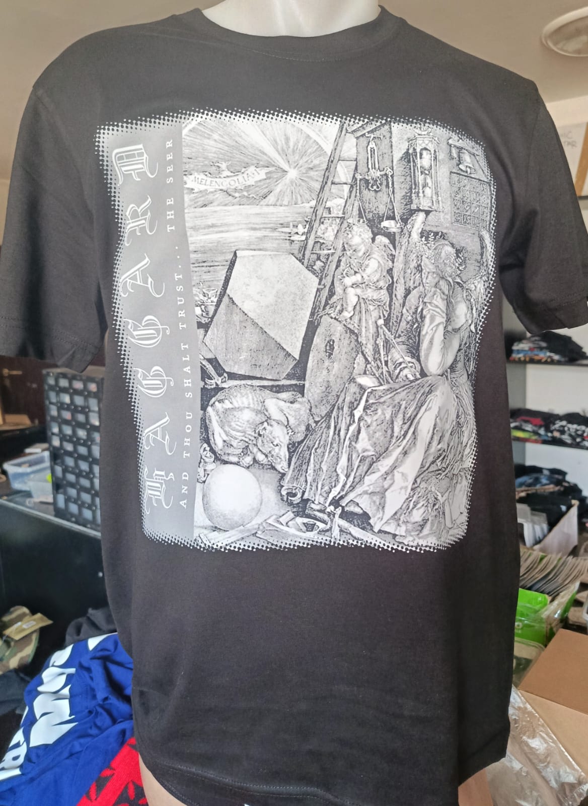 Tricou HAGGARD And Thou Shalt Trust... The Seer (EVT)