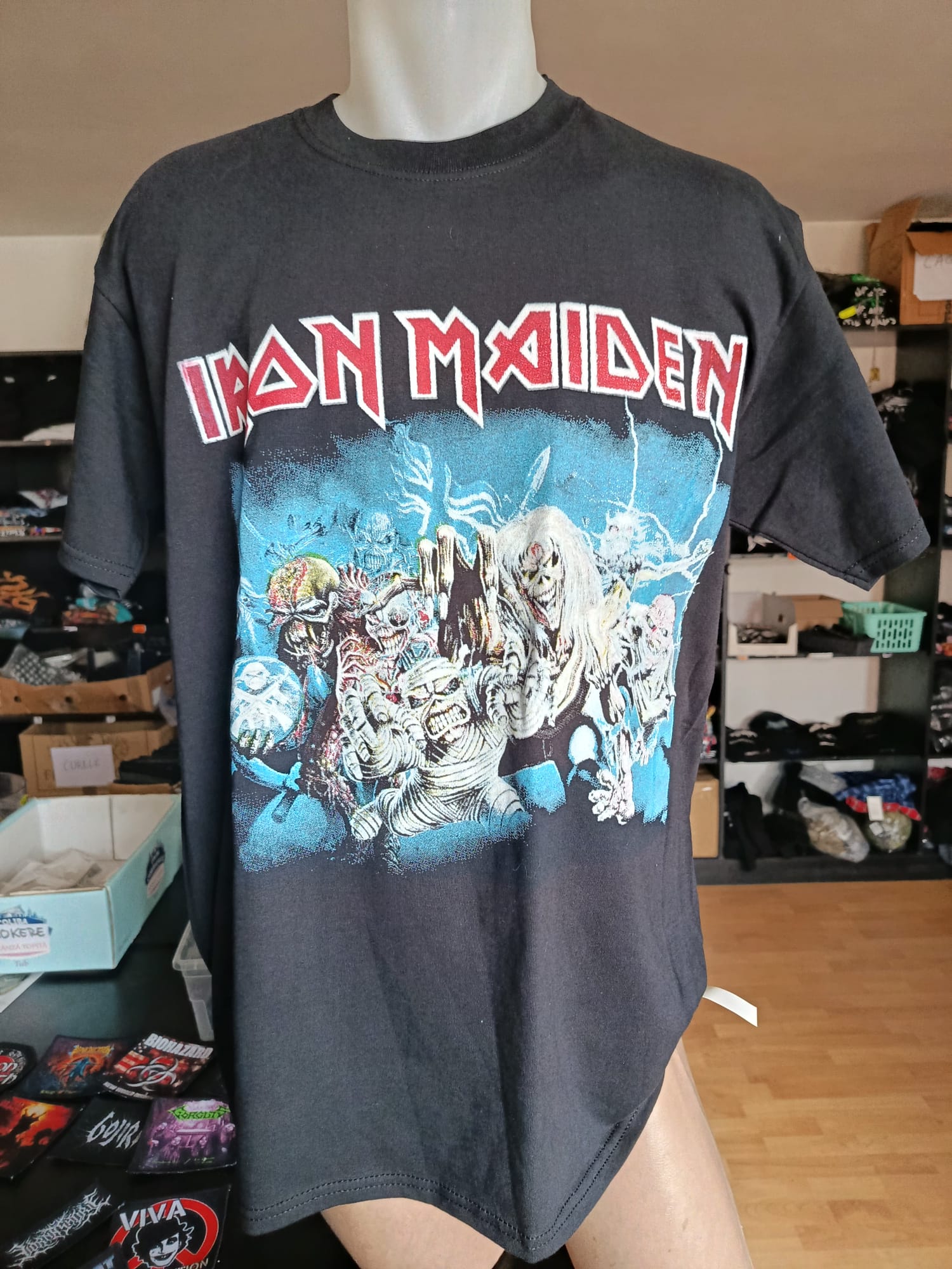 Tricou IRON MAIDEN History (HCP)