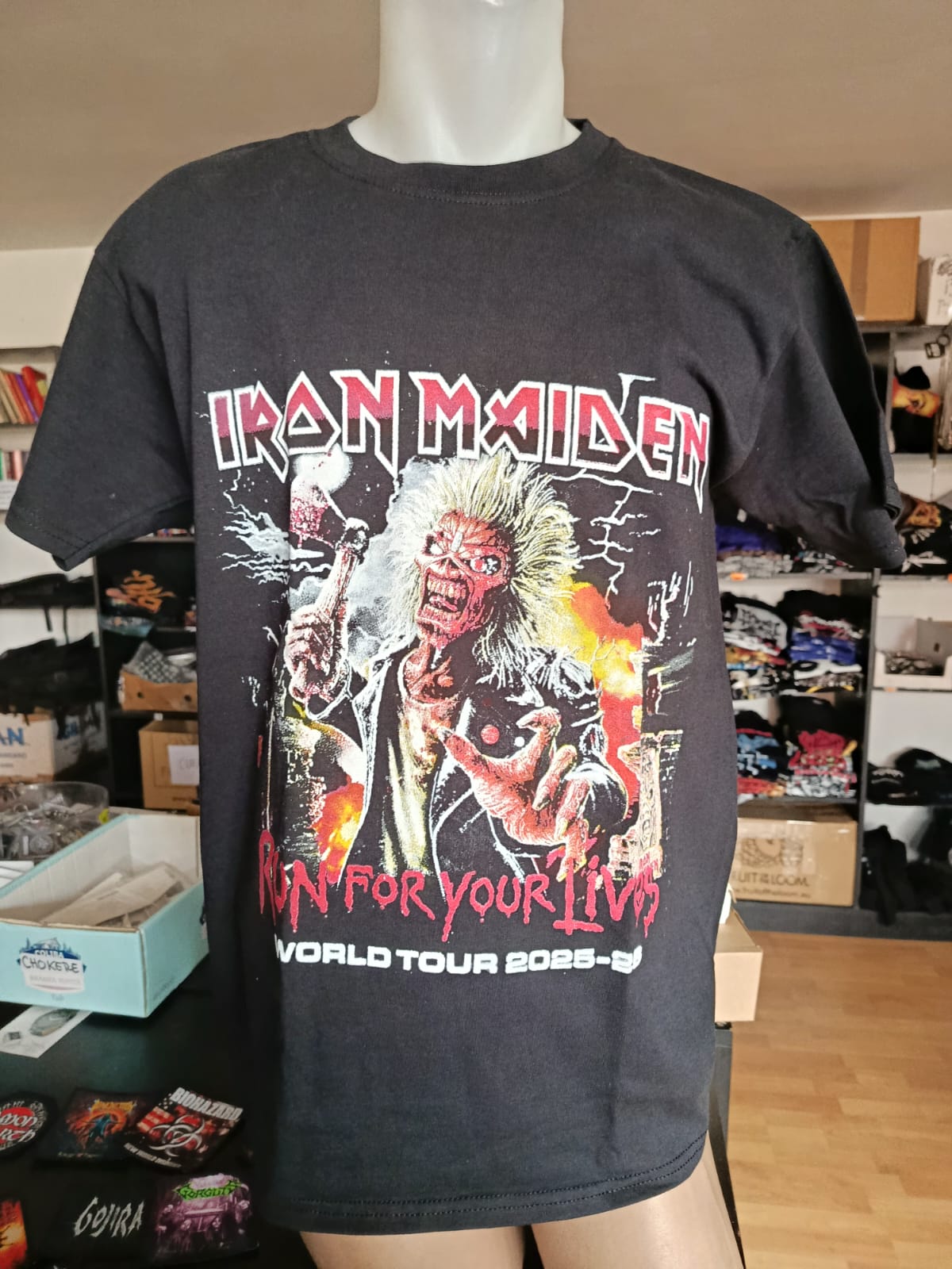 Tricou IRON MAIDEN Run for Your Lives (HCP)