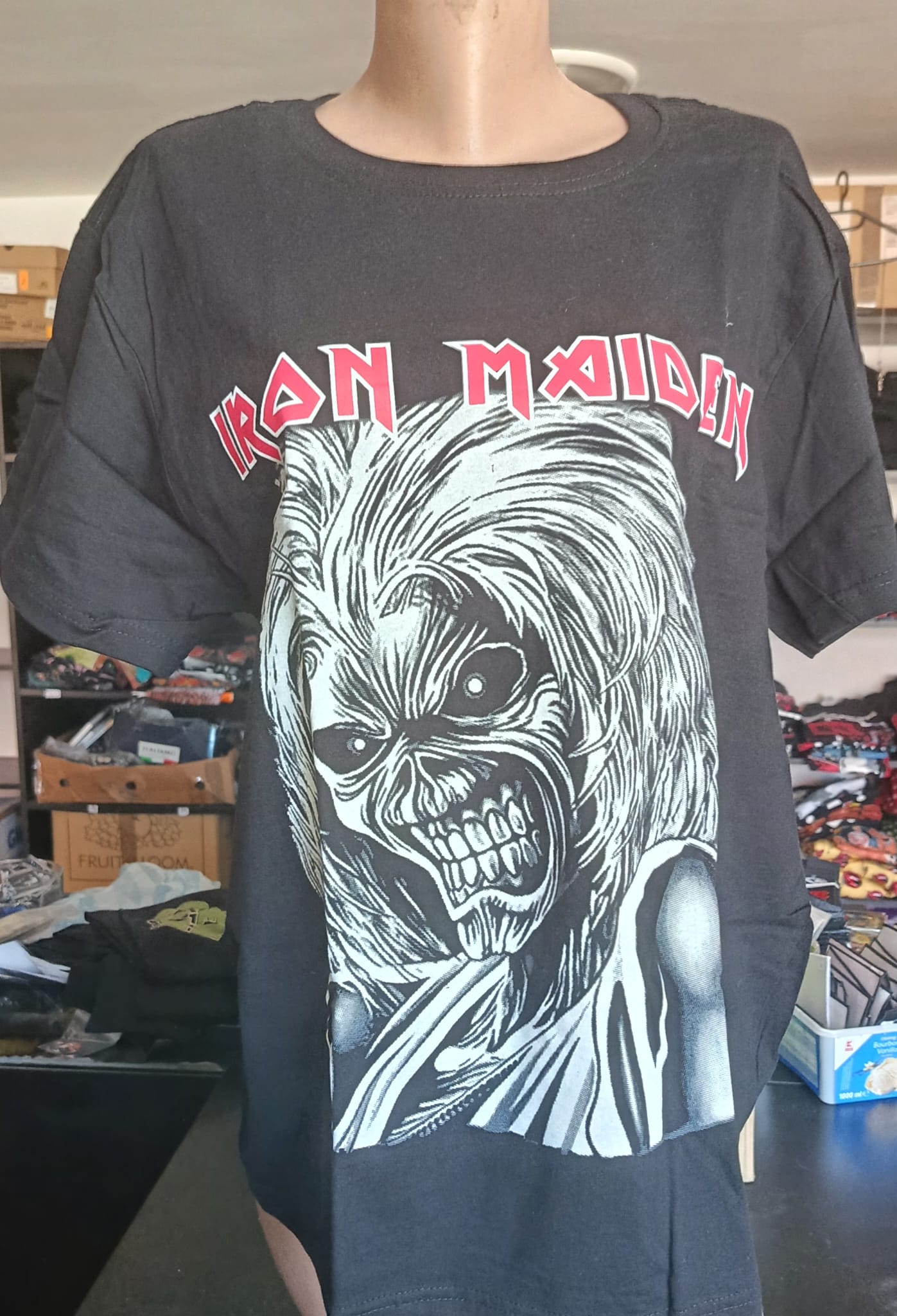 Tricou IRON MAIDEN White Eddie TR/JV/A