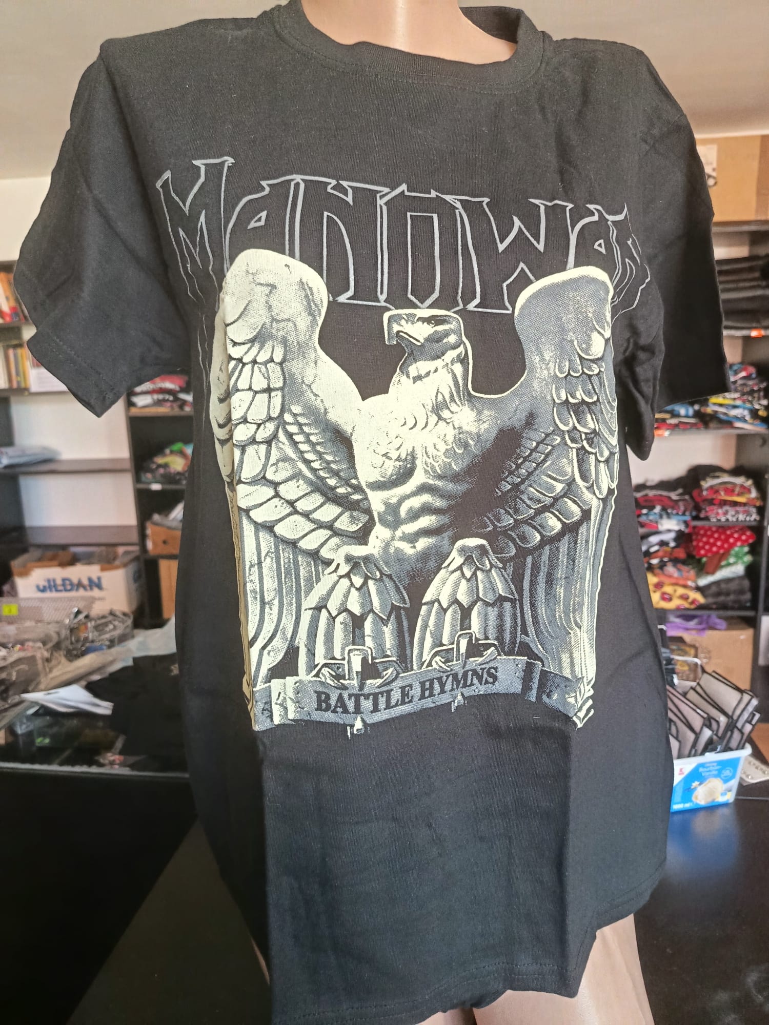 Tricou MANOWAR Battle Hymns TR/JV/A