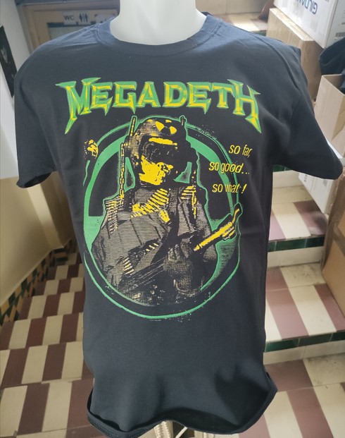 Tricou MEGADETH So Far So Good So What (TBR)