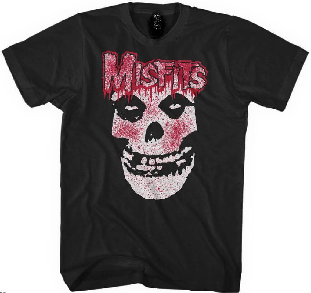 Tricou Misfits Blood Drips Skull TR/GL/202