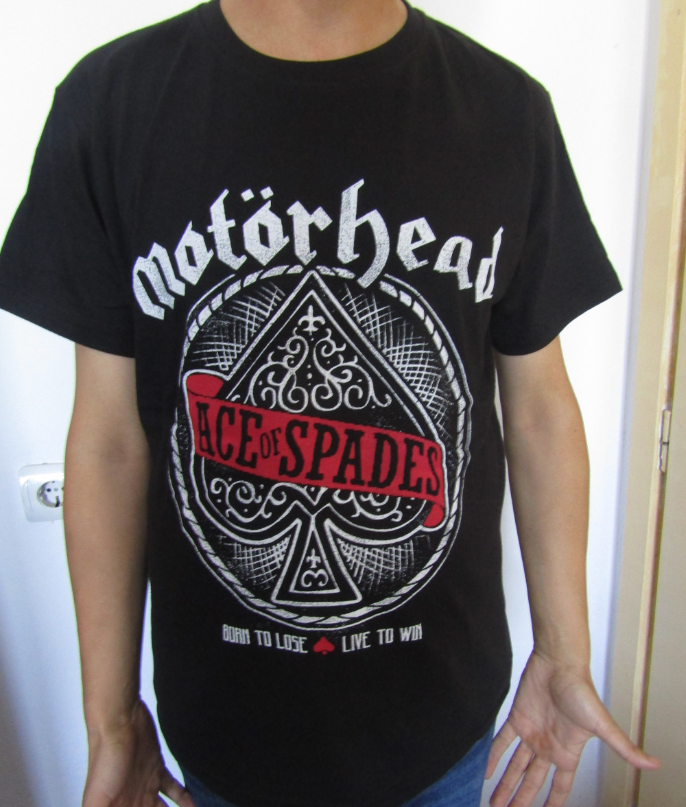Tricou Motorhead Ace of Spades red logo TR/JV/A