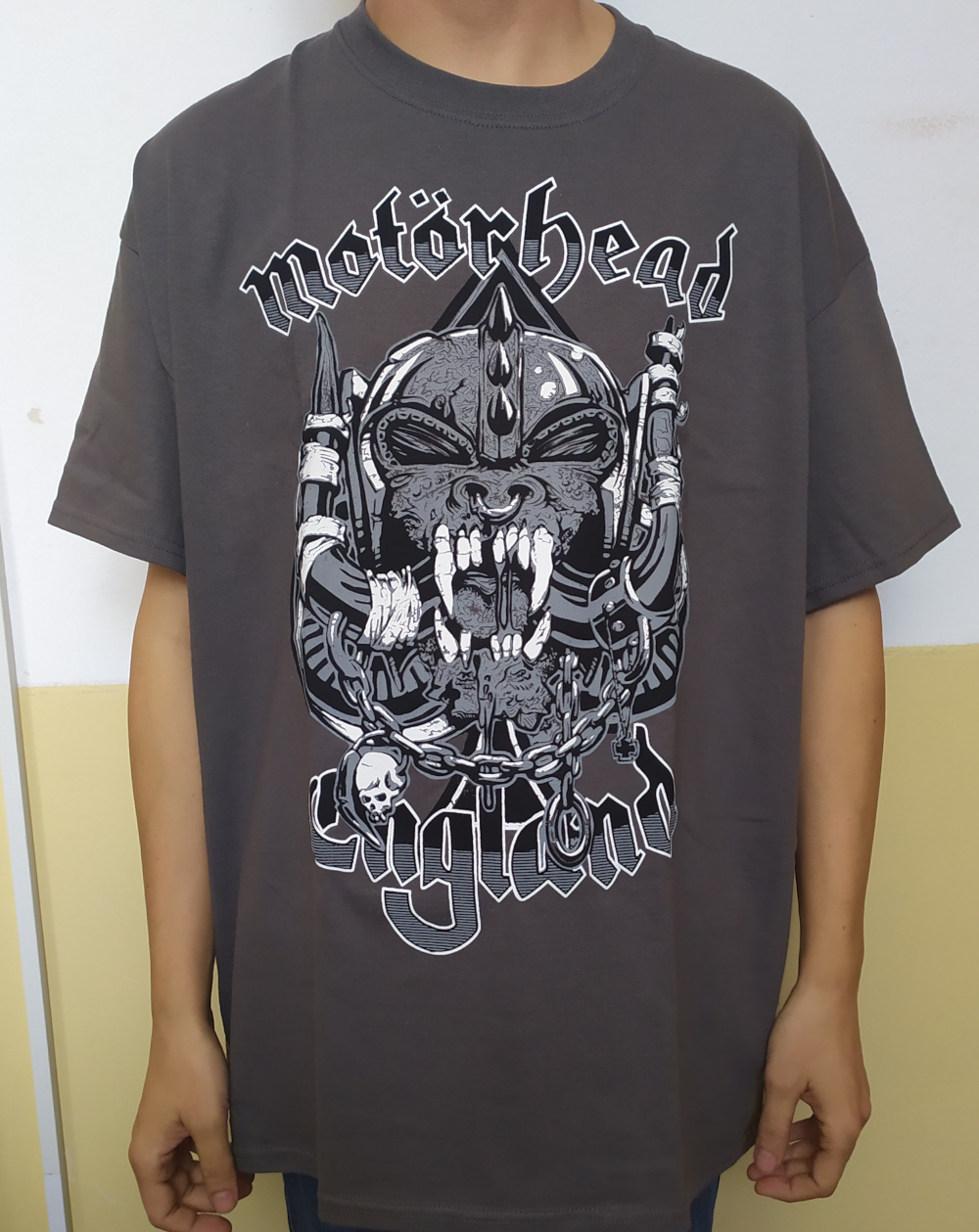 Tricou MOTORHEAD England grey TR/GL/325