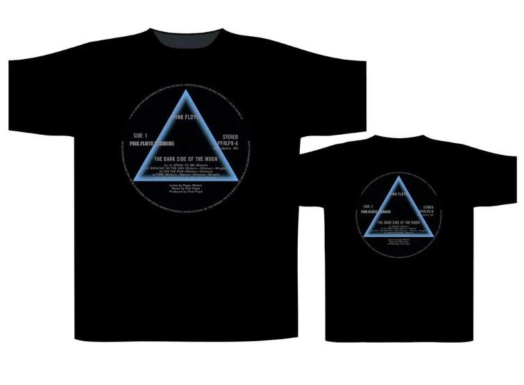 Tricou PINK FLOYD - DARK SIDE OF THE MOON RECORD LABEL ST2598