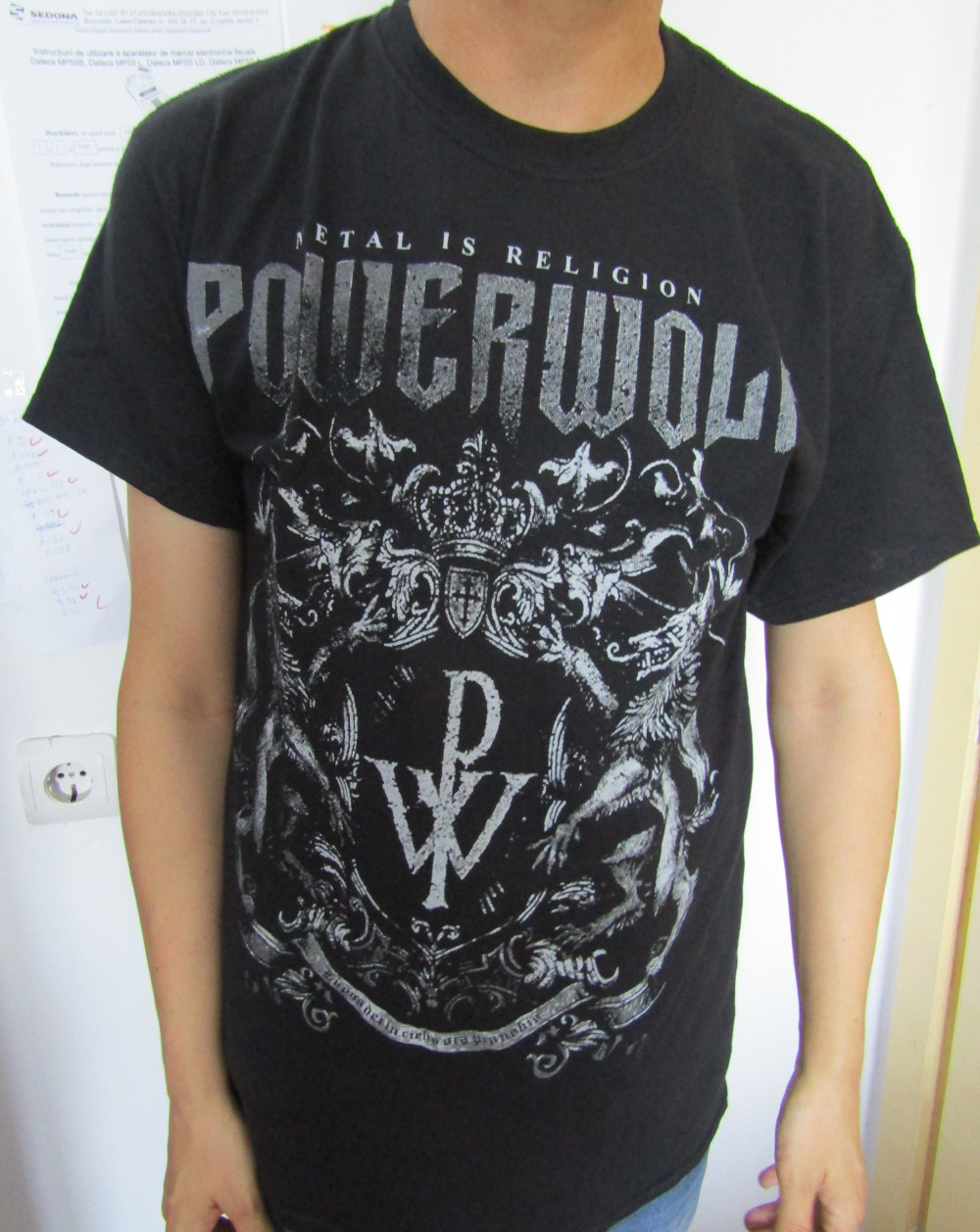 Tricou POWERWOLF Metal is Religion TR/GL/319