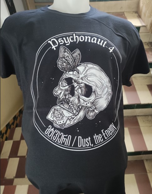 Tricou PSYCHONAUT 4  Dust, the Enemy (TBR)
