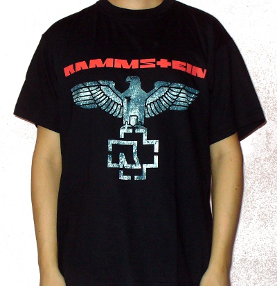 Tricou RAMMSTEIN Vultur / Logo TR/FR/LK