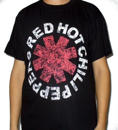 Tricou RED HOT CHILI PEPPERS Scratched Logo TR/FR/LK