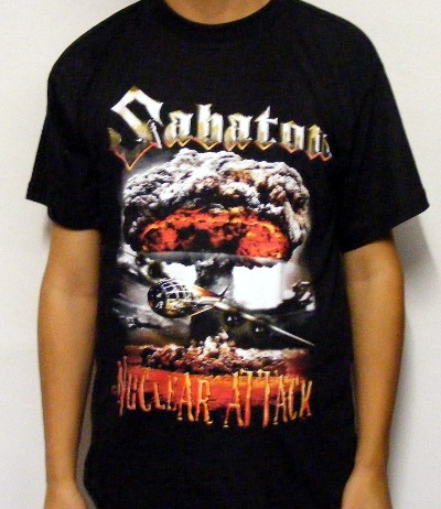 Tricou SABATON Nuclear Attack TR/JV/A (lichidare stoc)