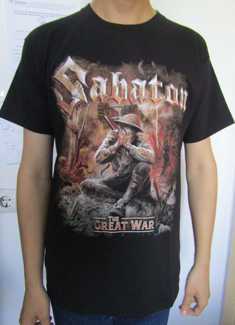 Tricou SABATON The Great War TR/FR/024 (lichidare stoc)